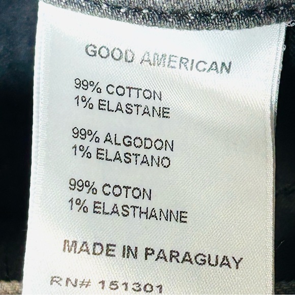 Good American jeans Good Classic High Waisted jeans New gray women size 28 - Picture 5 of 15
